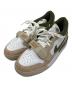 NIKE（ナイキ）の古着「BRAND AIR JORDAN LEGACY 312 LOW」｜ホワイト×カーキ×ベージュ