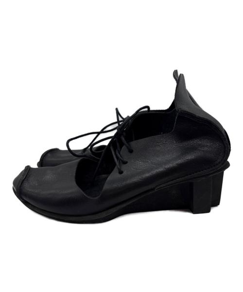 Trippen（トリッペン）Trippen (トリッペン) レースアップヒールシューズ ブラック サイズ:36の古着・服飾アイテム