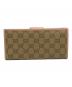 GUCCI (グッチ) ニューアビー長財布 ピンク：15000円