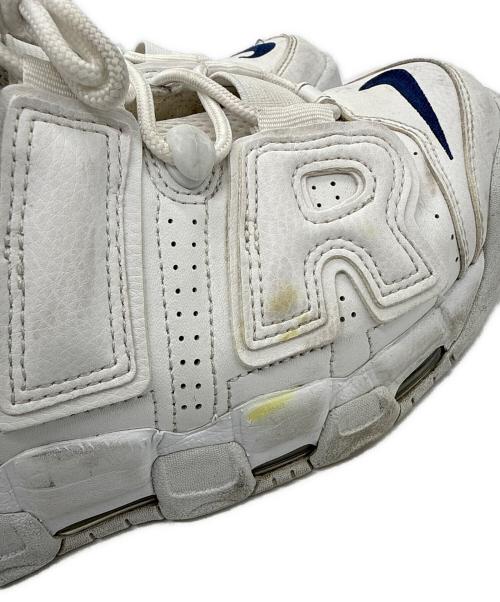 NIKE（ナイキ）NIKE (ナイキ) エアモアアップテンポ ホワイト サイズ:27cmの古着・服飾アイテム