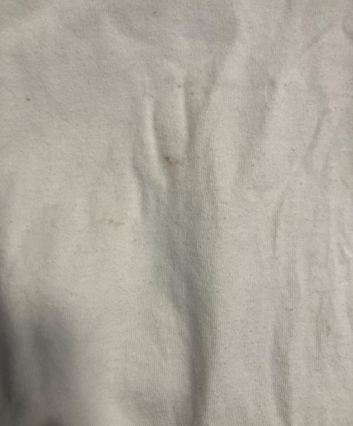 Champion（チャンピオン）Champion (チャンピオン) 半袖カットソー ホワイト×ブラック サイズ:Ｌの古着・服飾アイテム