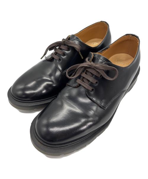 SOLOVAIR（ソロヴェアー）SOLOVAIR (ソロヴェアー) プレーントゥシューズ ブラック サイズ:SIZE 25.5cmの古着・服飾アイテム
