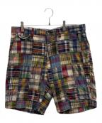 RALPH LAURENラルフローレン）の古着「パッチワークショーツ」｜マルチカラー