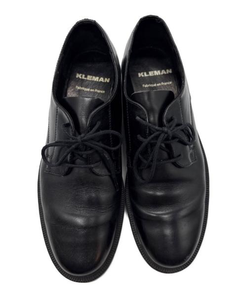 KLEMAN（クレマン）KLEMAN (クレマン) シューズ ブラック サイズ:24cmの古着・服飾アイテム