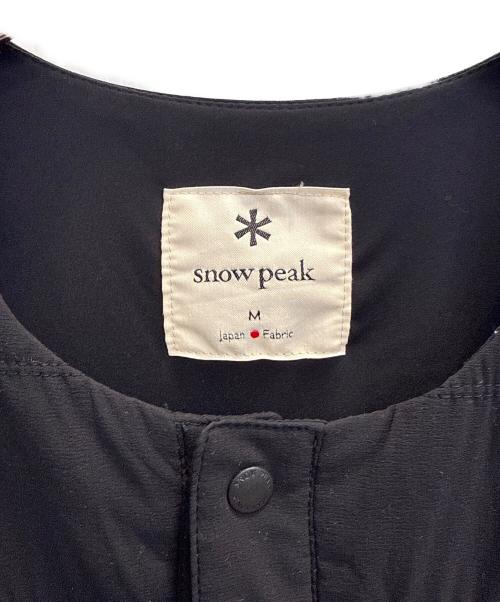 Snow peak（スノーピーク）Snow peak (スノーピーク) Flexible Insulated Vest ブラック サイズ:Мの古着・服飾アイテム