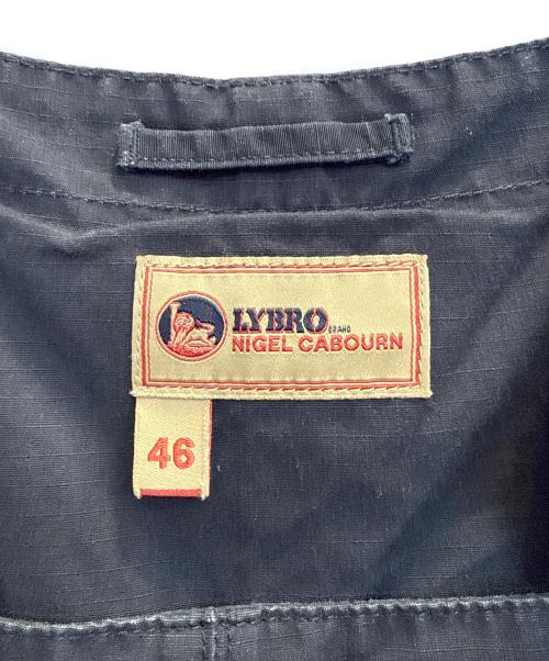 NIGEL CABOURN（ナイジェルケーボン）NIGEL CABOURN (ナイジェルケーボン) P-56ネイヴァルダンガリーCO リップストップオーバーオール ブラック サイズ:46の古着・服飾アイテム