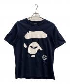 A BATHING APEアベイシングエイプ）の古着「半袖カットソー」｜ネイビー