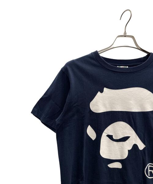 A BATHING APE（アベイシングエイプ）A BATHING APE (アベイシングエイプ) 半袖カットソー ネイビー サイズ:Мの古着・服飾アイテム