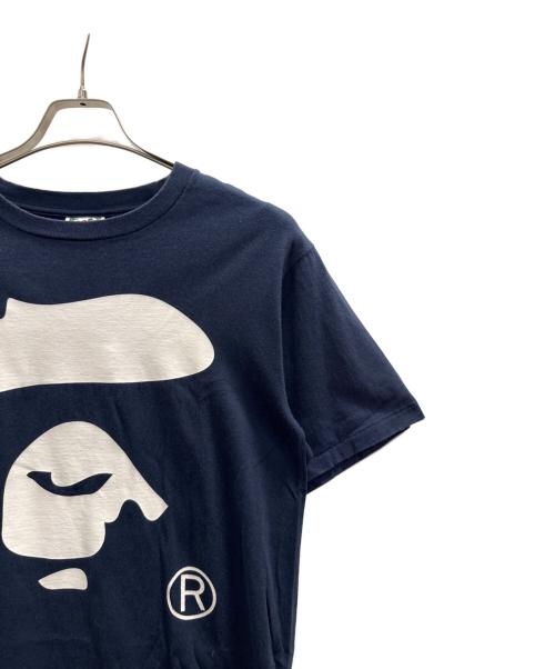 A BATHING APE（アベイシングエイプ）A BATHING APE (アベイシングエイプ) 半袖カットソー ネイビー サイズ:Мの古着・服飾アイテム