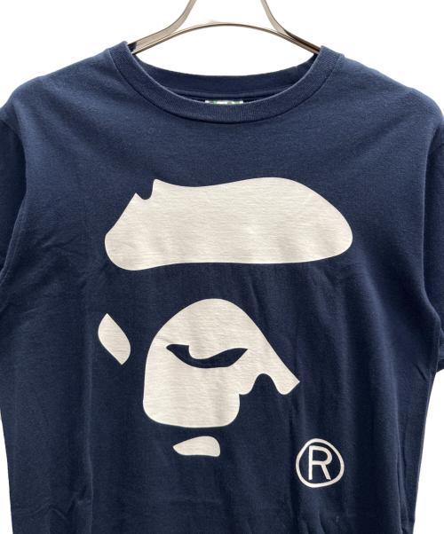 A BATHING APE（アベイシングエイプ）A BATHING APE (アベイシングエイプ) 半袖カットソー ネイビー サイズ:Мの古着・服飾アイテム