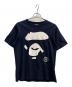 A BATHING APE（アベイシングエイプ）の古着「半袖カットソー」｜ネイビー