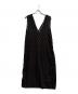 UNITED ARROWS (ユナイテッドアローズ) シアーラメジャガードワンピース ブラック サイズ:フリー：6000円