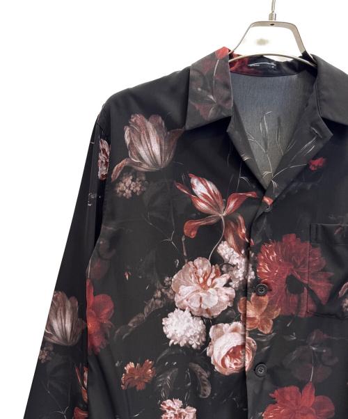 LAD MUSICIAN（ラッドミュージシャン）LAD MUSICIAN (ラッドミュージシャン) PAJAMA SHIRT ブラック×レッド サイズ:42の古着・服飾アイテム
