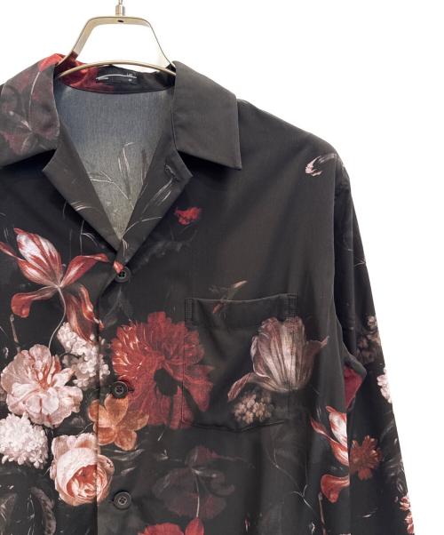 LAD MUSICIAN（ラッドミュージシャン）LAD MUSICIAN (ラッドミュージシャン) PAJAMA SHIRT ブラック×レッド サイズ:42の古着・服飾アイテム