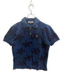 A BATHING APE（アベイシングエイプ）の古着「ポロシャツ」｜ブルー