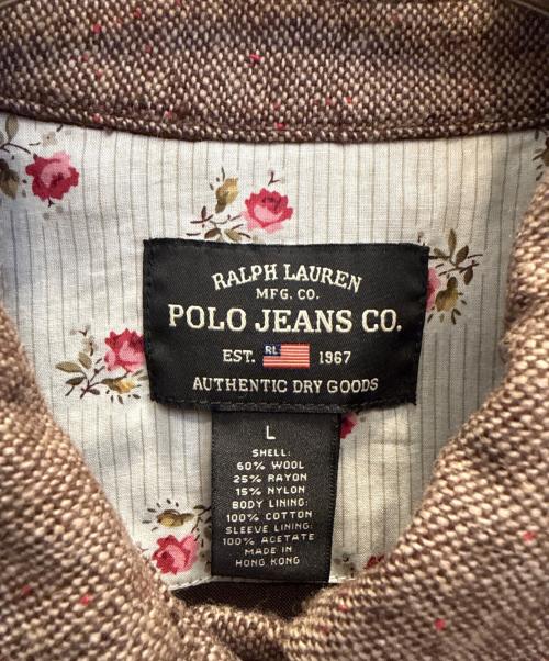 POLO JEANS（ポロジーンズ）POLO JEANS (ポロジーンズ) カバーオール ブラウン サイズ:Ｌ 未使用品の古着・服飾アイテム
