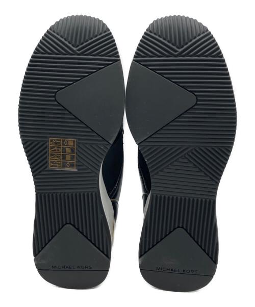 MICHAEL KORS（マイケルコース）MICHAEL KORS (マイケルコース) GEORGIE ローカットスニーカー ブラック サイズ:SIZE 6 未使用品の古着・服飾アイテム