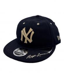 New Era×RALPH LAUREN（ニューエラ×ラルフローレン）の古着「キャップ」｜ネイビー