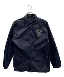 ARISTO JAC BY HILTON（アリストジャックバイヒルトン）の古着「コーチジャケット」｜ネイビー