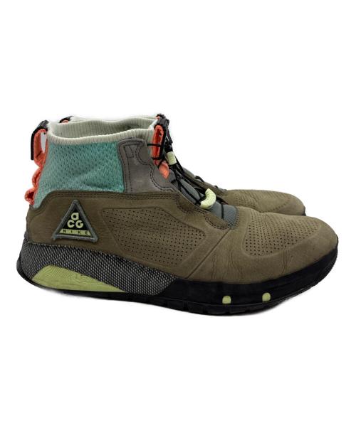 NIKE ACG（ナイキエーシージー）NIKE ACG (ナイキエーシージー) ACG ラッケルリッジ トレッキングシューズ オリーブ サイズ:28.5cmの古着・服飾アイテム