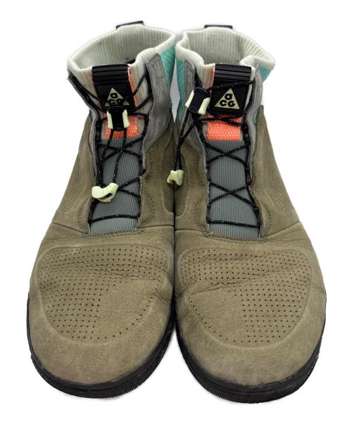 NIKE ACG（ナイキエーシージー）NIKE ACG (ナイキエーシージー) ACG ラッケルリッジ トレッキングシューズ オリーブ サイズ:28.5cmの古着・服飾アイテム