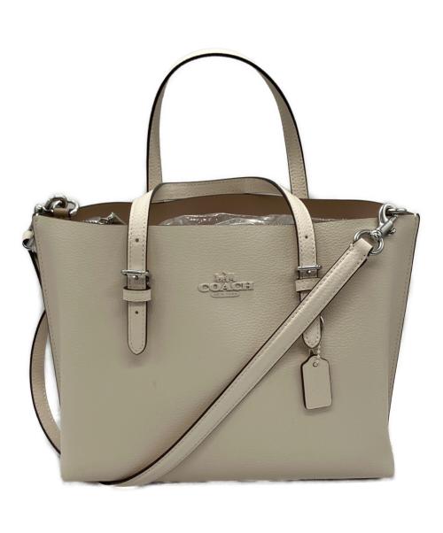 COACH（コーチ）COACH (コーチ) モリー トート バッグ 25 ホワイト 未使用品の古着・服飾アイテム