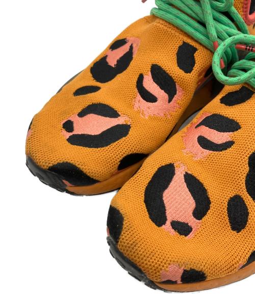 adidas（アディダス）adidas (アディダス) Pharrell Williams (ファレルウィリアムス) HU NMD Animal Print オレンジ サイズ:SIZE 26cmの古着・服飾アイテム