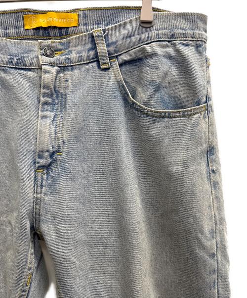 POLAR SKATE CO.（ポーラースケートカンパニー）POLAR SKATE CO. (ポーラースケートカンパニー) 90's Jeans ブルー サイズ:34×34の古着・服飾アイテム