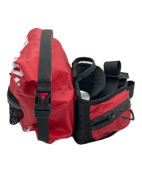 SUPREME（シュプリーム）SUPREME (シュプリーム) THE NORTH FACE (ザ ノース フェイス) プリント ウエストバッグ レッドの古着・服飾アイテム