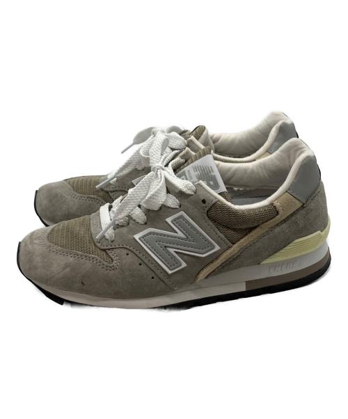 NEW BALANCE（ニューバランス）NEW BALANCE (ニューバランス) ローカットスニーカー グレー サイズ:SIZE 22.5cmの古着・服飾アイテム
