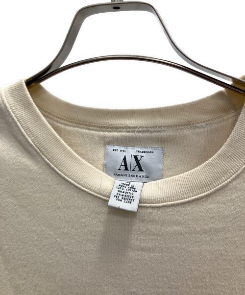 ARMANI EXCHANGE（アルマーニ エクスチェンジ）ARMANI EXCHANGE (アルマーニ エクスチェンジ) スウェット ベージュ サイズ:Мの古着・服飾アイテム