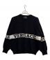 VERSACE（ヴェルサーチェ）の古着「厚手ニット」｜ブラック