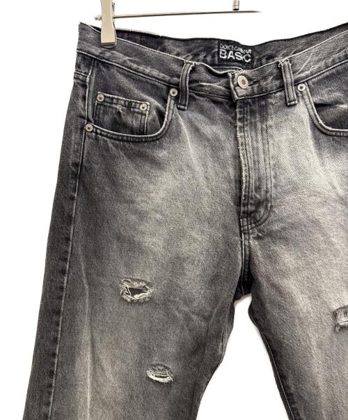 DOLCE & GABBANA Basic（ドルチェガッバーナベーシック）DOLCE & GABBANA Basic (ドルチェガッバーナベーシック) デニムパンツ グレー サイズ:w32の古着・服飾アイテム