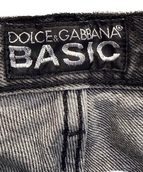 DOLCE & GABBANA Basic（ドルチェガッバーナベーシック）DOLCE & GABBANA Basic (ドルチェガッバーナベーシック) デニムパンツ グレー サイズ:w32の古着・服飾アイテム