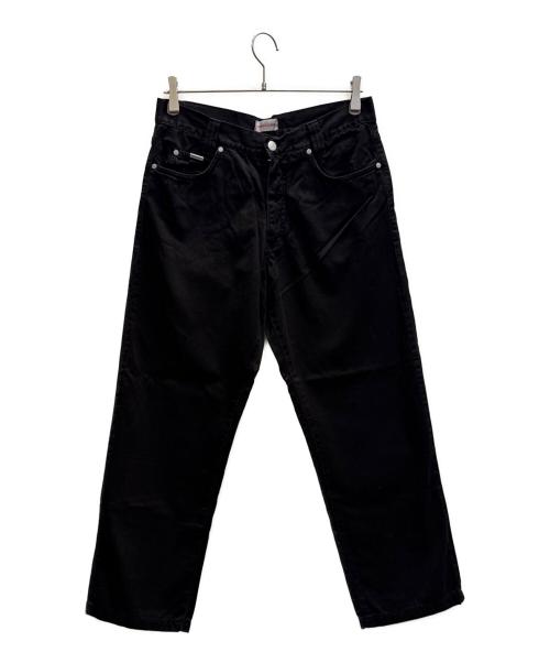 VERSACE CLASSIC（ヴェルサーチクラシック）VERSACE CLASSIC (ヴェルサーチクラシック) カラーデニムパンツ ブラック サイズ:W33の古着・服飾アイテム