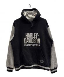 HARLEY-DAVIDSON（ハーレーダビッドソン）の古着「パーカー」｜ブラック×グレー