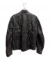HARLEY-DAVIDSON (ハーレーダビッドソン) レザージャケット ブラック サイズ:М：12000円