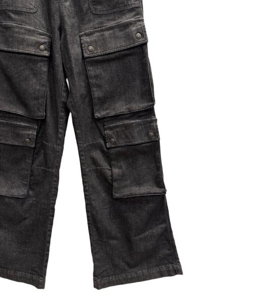 DIESEL（ディーゼル）DIESEL (ディーゼル) デニムカーゴパンツ　P-MIRTA-OUT ブラック サイズ:w23の古着・服飾アイテム