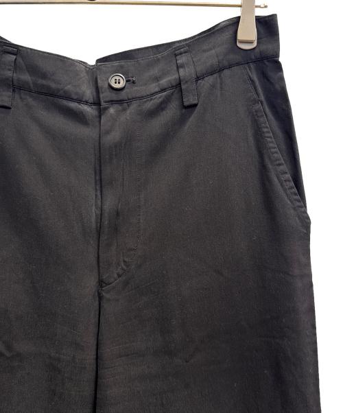 ISSEY MIYAKE PERMANENTE（イッセイミヤケ ペルマネンテ）ISSEY MIYAKE PERMANENTE (イッセイミヤケ ペルマネンテ) レーヨンシルクスラックス ブラック サイズ:Ｌの古着・服飾アイテム