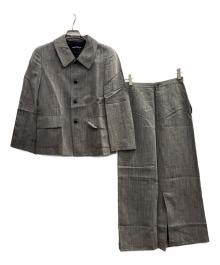 tricot COMME des GARCONS（トリココムデギャルソン）の古着「セットアップスーツ」｜ライトグレー