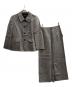 tricot COMME des GARCONS（トリココムデギャルソン）の古着「セットアップスーツ」｜ライトグレー