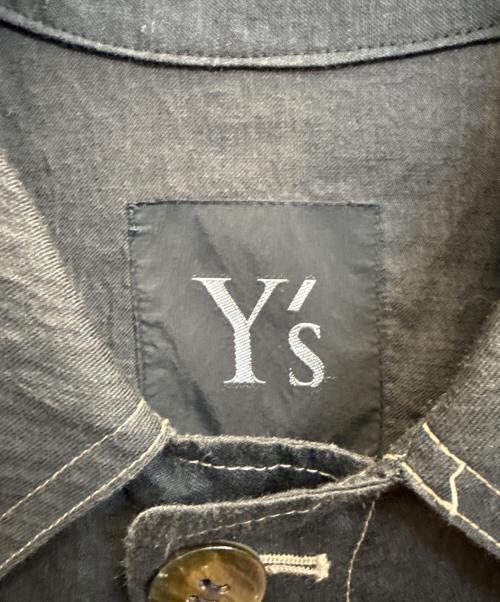 Y's（ワイズ）Y's (ワイズ) 半袖シャツ ブラック サイズ:フリーの古着・服飾アイテム