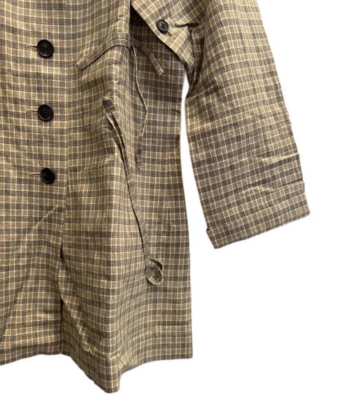 ISSEY MIYAKE（イッセイミヤケ）ISSEY MIYAKE (イッセイミヤケ) 変形コート カーキ サイズ:フリーの古着・服飾アイテム