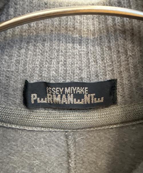 ISSEY MIYAKE PERMANENTE（イッセイミヤケ ペルマネンテ）ISSEY MIYAKE PERMANENTE (イッセイミヤケ ペルマネンテ) ウールコート ベージュ サイズ:Мの古着・服飾アイテム
