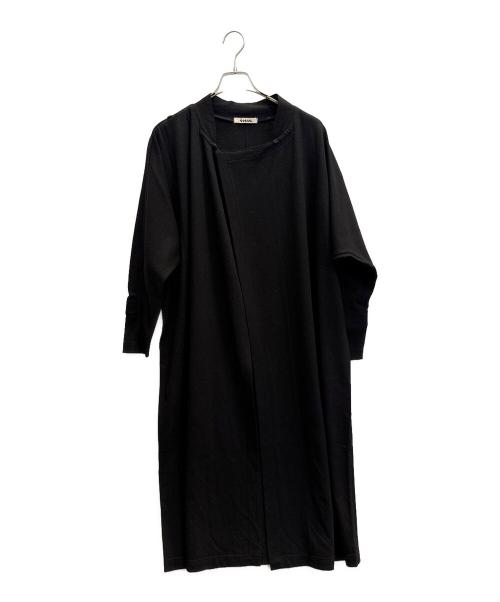 inn.（イン）inn. (イン) inn ISSEY MIYAKE　チャイナボタンカーディガン ブラック サイズ:Мの古着・服飾アイテム