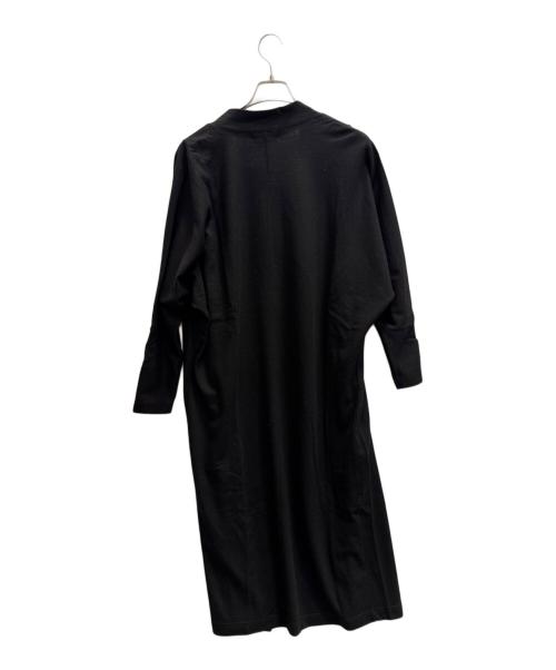 inn.（イン）inn. (イン) inn ISSEY MIYAKE　チャイナボタンカーディガン ブラック サイズ:Мの古着・服飾アイテム