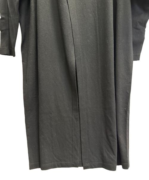 inn.（イン）inn. (イン) inn ISSEY MIYAKE　チャイナボタンカーディガン ブラック サイズ:Мの古着・服飾アイテム