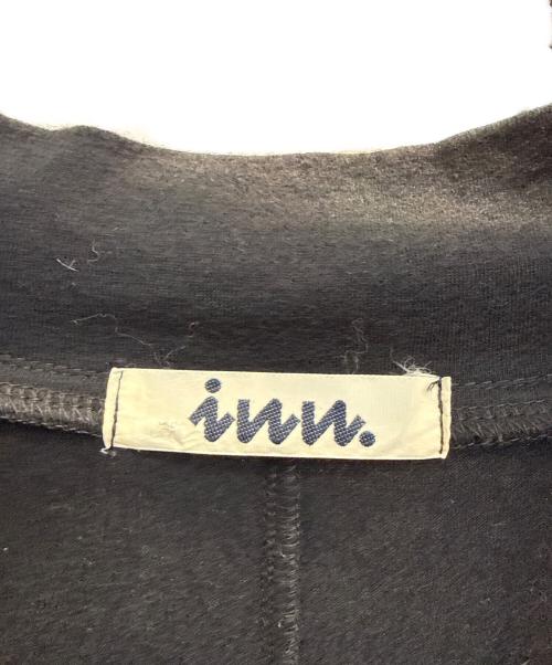 inn.（イン）inn. (イン) inn ISSEY MIYAKE　チャイナボタンカーディガン ブラック サイズ:Мの古着・服飾アイテム