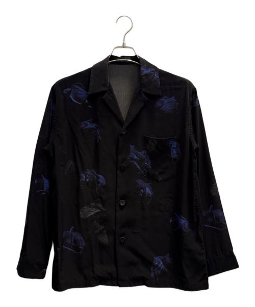 LAD MUSICIAN（ラッドミュージシャン）LAD MUSICIAN (ラッドミュージシャン) PAJAMA SHIRT　2022 ブラック サイズ:42の古着・服飾アイテム