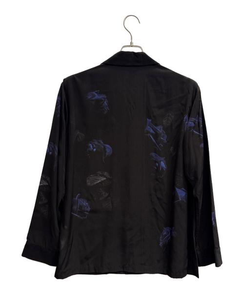 LAD MUSICIAN（ラッドミュージシャン）LAD MUSICIAN (ラッドミュージシャン) PAJAMA SHIRT　2022 ブラック サイズ:42の古着・服飾アイテム